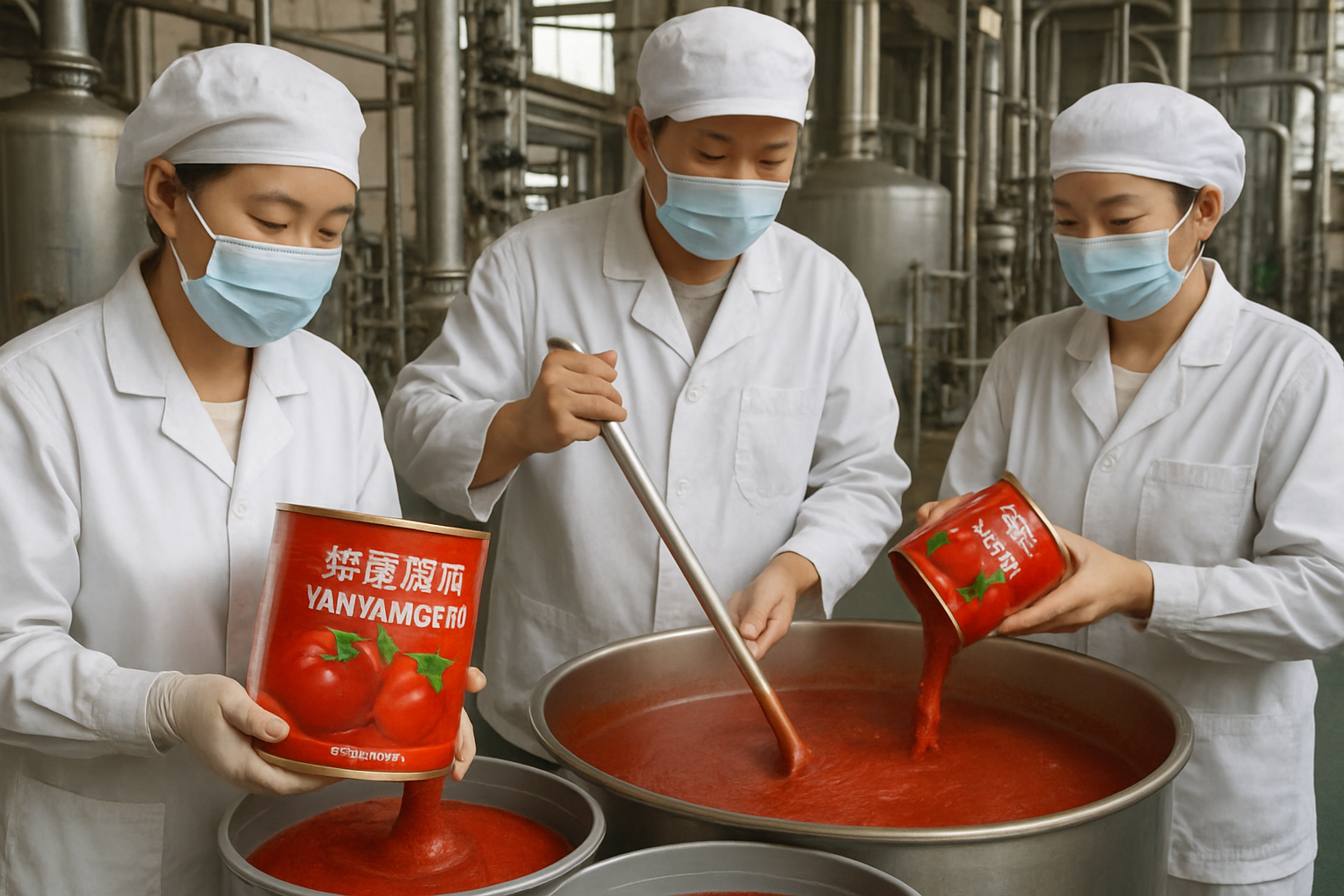 番茄酱工厂应用